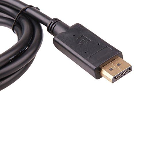axGear DisplayPort DP to DVI-D Male Dual Link Cable 6Ft