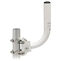 Bolton Technical 10” Inch J Pole Mount Accessory for Outside Antenna(Signal Booster Antenna, Yagi Antenna, Antenna Expansion kit, Dish, TV Antenna