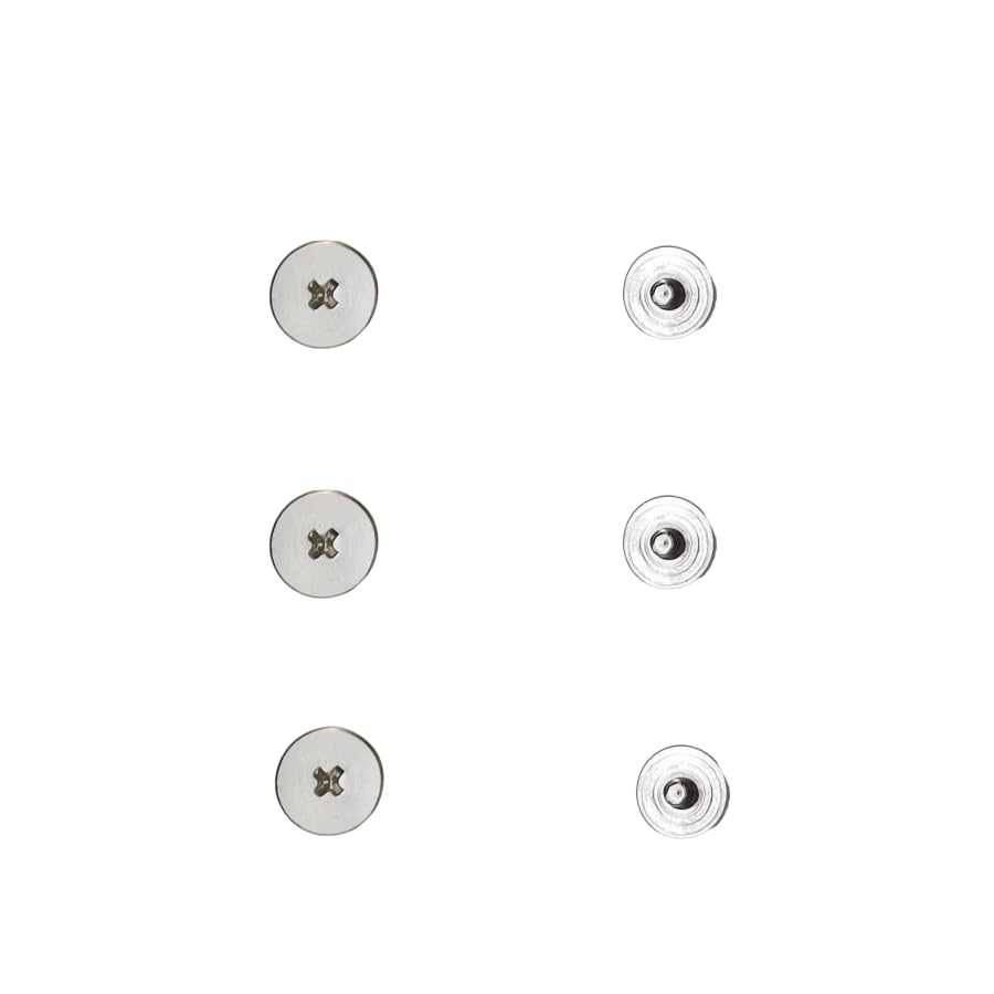 6PCS Laptop LCD Hinge Assembly Screws for HP Envy x360 15-BP 15M-BQ 15-BK 17M-CE Series 15.6" Laptop