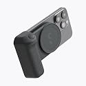 ShiftCam SnapGrip Essential - Magnetic Phone Camera Grip with Wireless Shutter Button & Tabletop Dock - Compatible with iPhone & Android - Midnight