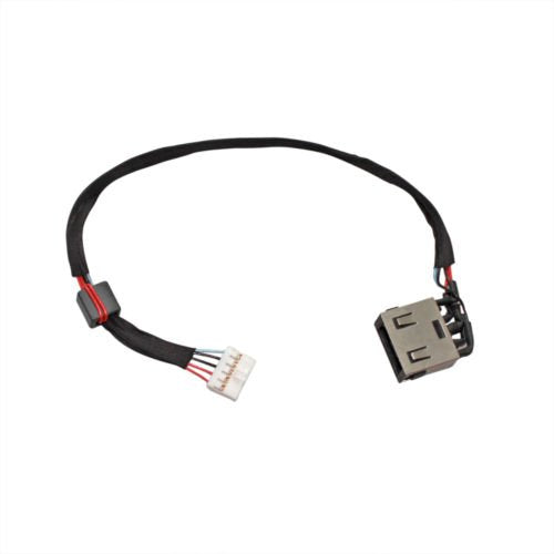 DC-in Jack for Ideapad Yoga Y50 Y50-70 DC30100RB00, DC Power Jack Harness Port Connector Socket with Wire Cable.