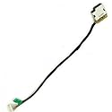 AC DC in Power Jack Charging Port Cable for Compatible with HP 17-x113cy 17-x114cy 17-x114dx 17-x115cy 17-x115dx 17-x116dx 17-x121dx 17-x127cl
