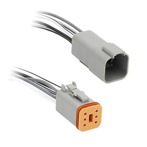 Metra Electronics - 6-way Universal Waterproof Connector (76-0600) Metra Universal Harnesses