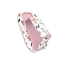 Carson & Quinn Professional CLCKR Stand & Grip | Pink Leilani Floral Collection | Universal Fit Compatible with iPhone 12-15 Pro Max | Magnetic