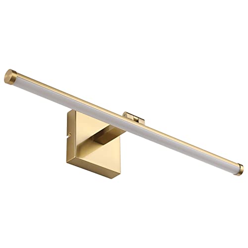Joosenhouse Bath Vanity Light Fixtures Over Mirror Interior Bar Lighting, Modern Gold LED Vanity Light Fixtures, 23.62 Inch 14W Aluminum for Bathroom