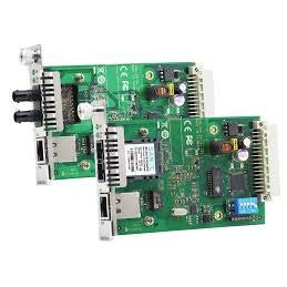 MOXA CSM-400-1218 10/100BaseT(X) to 100BaseFX Slide-in Managed Module Converter, Single-Mode SC Connector, -20 to 55°C
