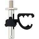 sE Electronics V Clamp Drum Microphone Mount - Compact Drum Mic Clip with Height & Rotation Adjustability - Fast & Easy Setup & Tear-Down Within