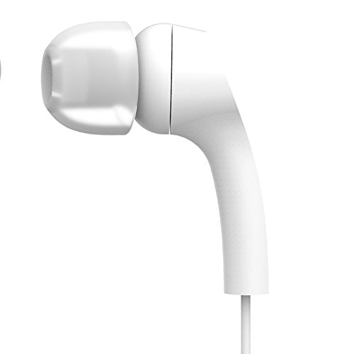 Koss 192617.101 KEB9i Earbuds with Microphone and in-Line Remote (White)