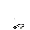 Bingfu Boat Marine Vehicle VHF Ham Mobile Radio Antenna VHF UHF 136-174MHz 400-520MHz Magnetic Base PL259 Male Antenna for Garmin Uniden Cobra ICOM