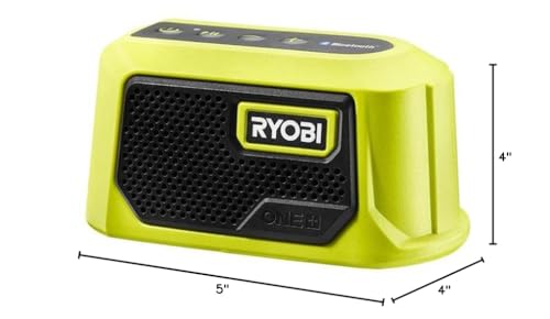 Ryobi One+ Ryobi PAD02B ONE+ 18V Cordless Compact Bluetooth Speaker (Tool Only)