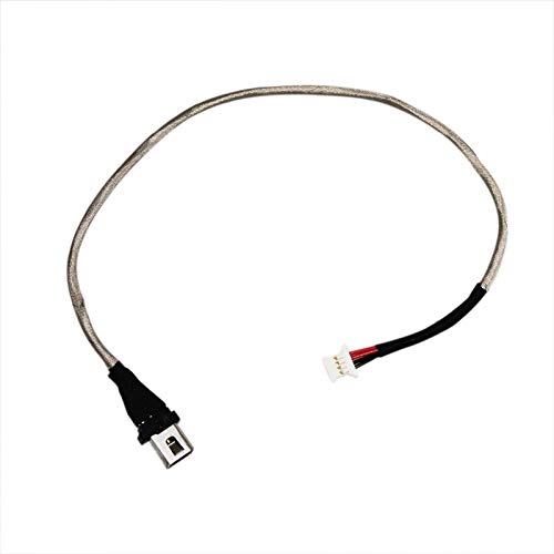 GinTai DC Power Jack with Cable Socket Plug Port Replacement for Lenovo Flex 4-1470 4-1570 4-1580 5C10L47350 DC30100W800