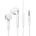 Wired Earphones Hands-Free Headphones Compatible with Samsung Galaxy A15 5G/ A14 5G/ A13 5G, Headset w Mic Earbuds Earpieces