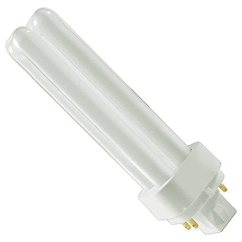 Circle (10 Pack PLD-26W 841, 4 Pin G24q-3, 26 Watt Double Tube, Compact Fluorescent Light Bulb, Replaces Sylvania 20669 CF26DD/E/841. Philips 38337-2