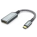 IIABC USB C to HDMI Adapter, USB Type-C to HDMI 4K Adapter Compatible with iPhone 15 16 Pro Max, MacBook Pro/Air 2023, IPad Pro, iMac, Galaxy S23