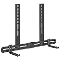 USX MOUNT Universal Soundbar Mount, Sound Bar TV Bracket for Soundbar with Speaker, Fits 2 Installation Options, Removable No-Slip Base Holder Extends
