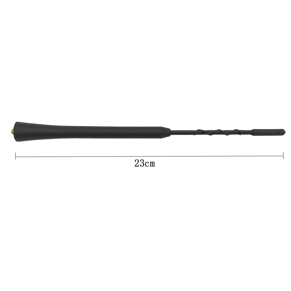 JESBEN DS7Z18813A Car Roof Mount Radio Antenna Mast 10" Replacement for Ford Escape Fusion 2013-2019 Explorer 2016-2017 DS7Z-18813-A