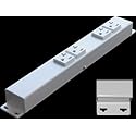 12” Hardwired Power Strip (NO Power Cord), 4 (NEMA 5-20R) Vertical Outlets (NOT Tamper Resistant), with Ears (with mounting tabs on Both Ends), 20