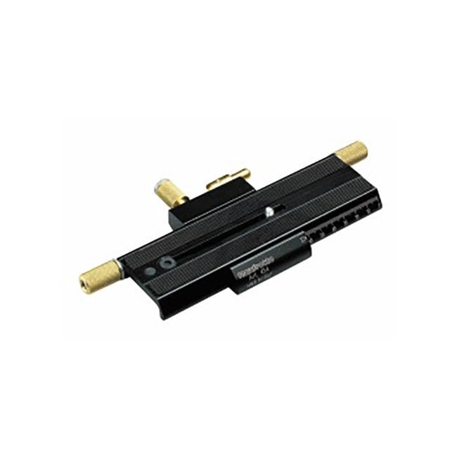 Manfrotto 454 Micrometric Positioning Sliding Plate - Replaces 3419 -Black