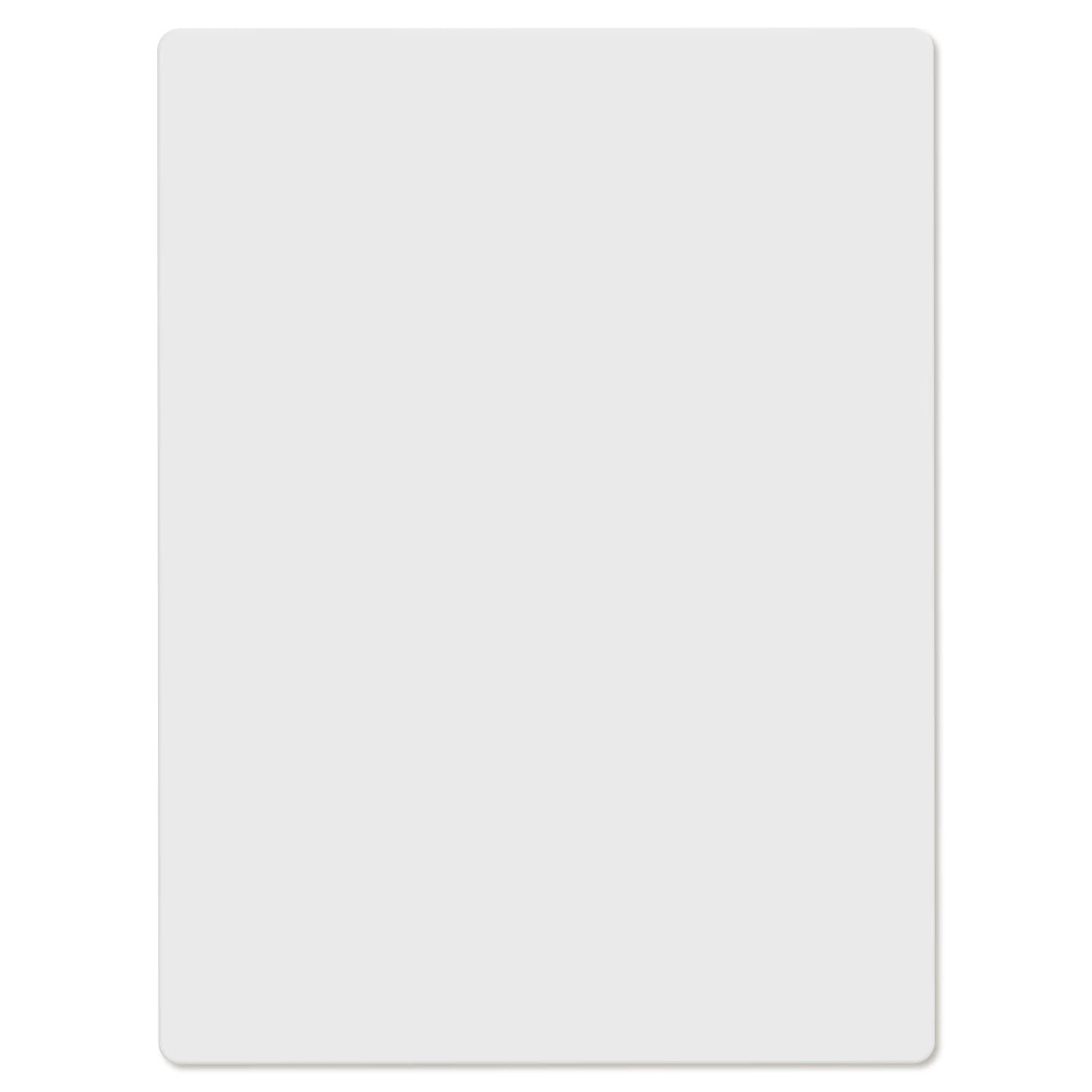 Cut N' Funnel Large Heavy Gauge Flexible Plastic Cutting Board Mat 1 Pack 24" by 18" Made in the USA BPA Free Dishwasher Safe