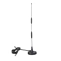 MASWELL Cellular Antenna 4G Whip Antenna High Gain 5dBi Magnet Mount for Cellular 4G LTE 3G and GSM Long Monopole 700MHz Band Included Connector