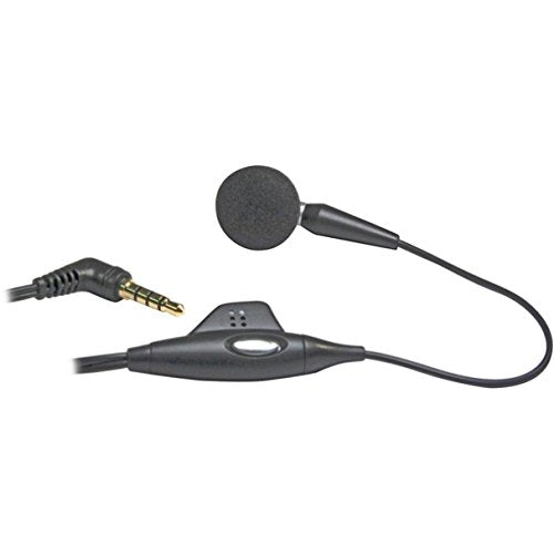 3.5mm Mono Hands-Free Headset with Microphone for All LG, Motorola, Nokia, Samsung, Pantech, ZTE, Huawei, Alcatel OneTouch Smartphones - HTC E8, Max