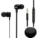 Joymiso Tangle Free Earbuds for Kids Women Small Ears with Case, Comfortable Lightweight in Ear Headphones, Flat Cable Ear Buds Wired Earphones