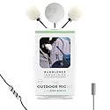 Bubblebee Outdoor Mic Cover Kit Sony ECM V1 Lavalier -Wind Reduction Mic Windscreen Cover&Case -Sony ECM V1 Wind Muff, Dead Cat for Content Creators