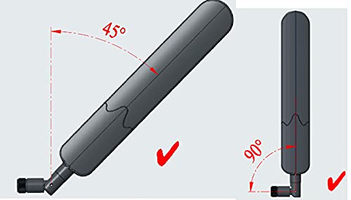 Airgain AntennaPlus OMNIMAX® Indoor Dipole Next 5G, Band 71, LTE, CBRS, LAA Paddle Antenna - SMA - One Antenna