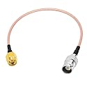 RedYutou BNC Cable SMA Male to BNC Female Cable SMA Connector (60cm/24inch) for rf Applications/Wireless LAN Devices/Wi-Fi Radios External Antenna etc