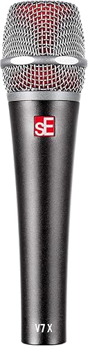 SE ELECTRONICS V7 X Dynamic Instrument Microphone for Live Performances & Instrument Recording in The Studio - Dynamic Microphone with Supercardioid