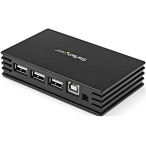 StarTech 7-Port USB 2.0 Hub, Bus or Externally Powered, TAA (ST7202USB)