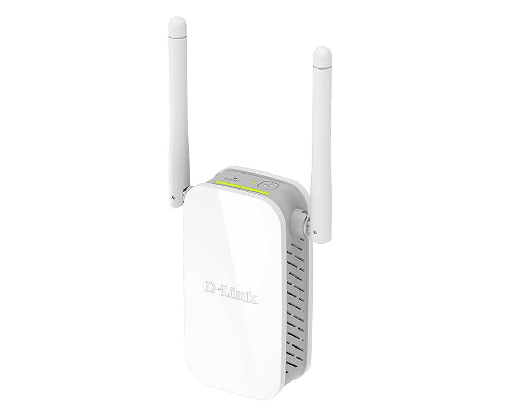D-Link N300 Mesh Wi-Fi Range Extender- Cover up to 850 sq. ft. - Mesh, Booster, Repeater, Access Point, Extend Wi-Fi in Your Home, Ethernet Port, Easy