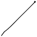 Panduit PLT3S-M0 Cable Tie, Standard, Weather Resistant Nylon 6.6, 11.5" Length, Black (1,000-Pack)