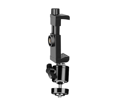 ThtRht Indoor Security Camera Ceiling Wood Beam Mount Stand with Clips Interior Door Frame Clasp Bracket 1/4'' Thread Mount Camera Holder for Baby