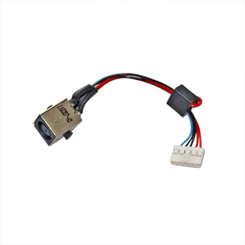Replacement for DELL Inspiron 15R 5520 5525 7520 /VOSTRO 3560 WX67P 0WX67P CN-0WX67P AC Dc in Power Jack Cable Charging Port Harness Socket Plug