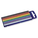 HELLERMANN TYTON W1-270 Cable Marker, Clip ON, 0-to-9, 200PC