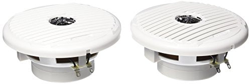 Jensen 6.5" MSX65R Speaker - White/Silver Grilles - 75W