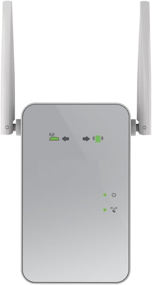 aibileec WiFi Range Extender 1500FT EX6150 Dual Band 2.4Ghz & 5Ghz AC1200 MBps Wi-Fi Signal Booster Universal Compatible for All Brand Router with WPS