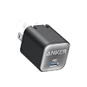 Anker Nano Phone Charger, USB C GaN Charger 30W, PIQ 3.0 Foldable PPS Fast Charger USB C for iPhone 17 / 16 and more series, Galaxy, iPad, Compatible