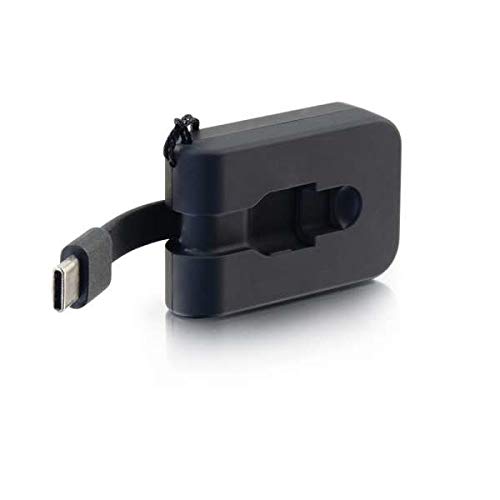 C2G USB Adapter, HDMI Adapter, USB C to HDMI, Travel Adapter, Black, Cables to Go 26872