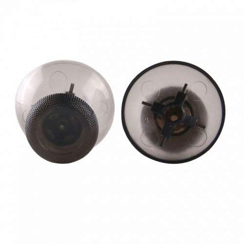 Gametown 2PCS Analog Thumbstick Thumb Stick Joystick for Microsoft Xbox One Game Controller Transparent Black.