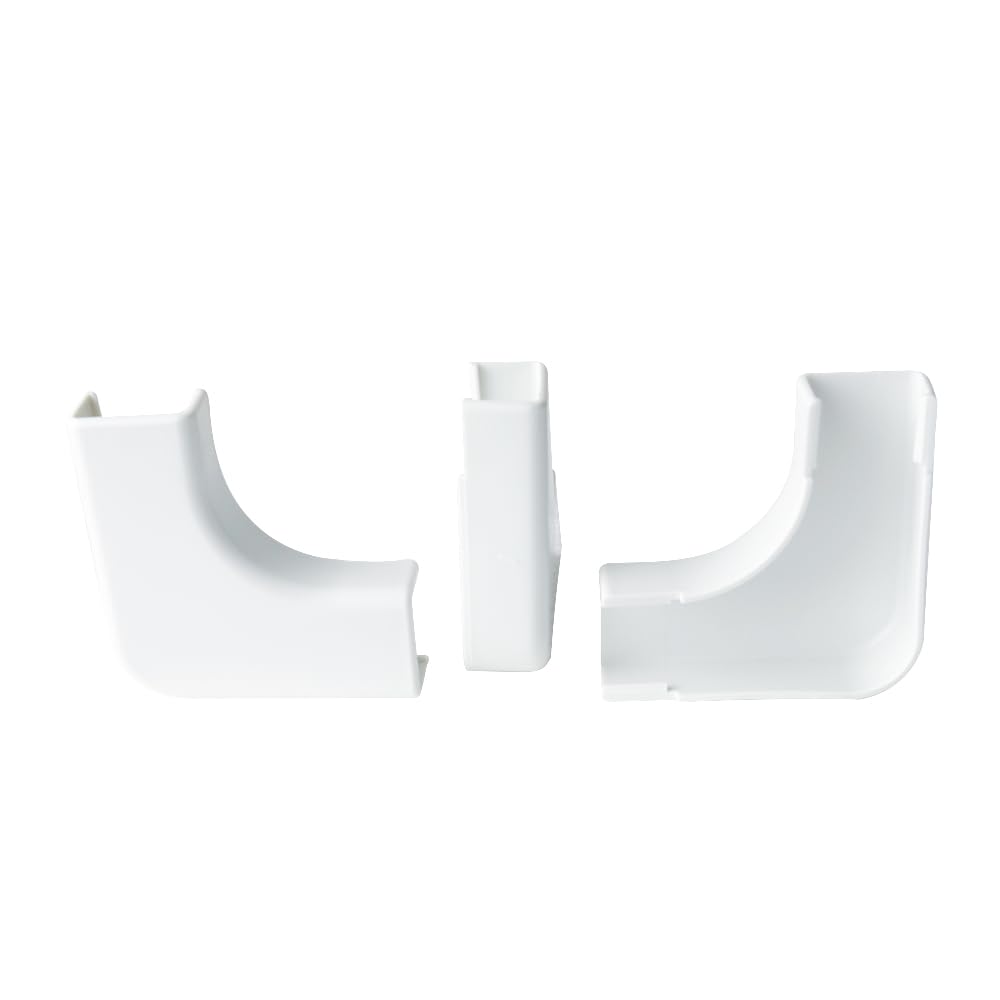 5-Pack of Right-Angle Raceway Adapters, 0.87 Inch