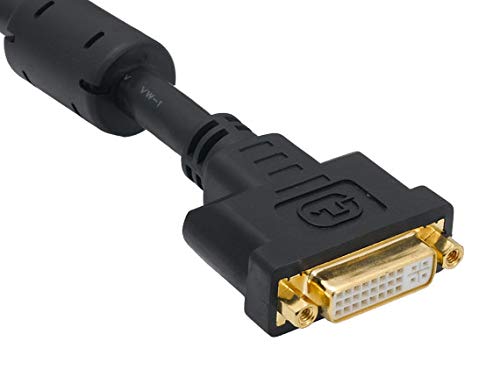 Cable Leader DVI-I Dual Link Digital/Analog Video Male to Female Cable (2 Meter (1 Pack))