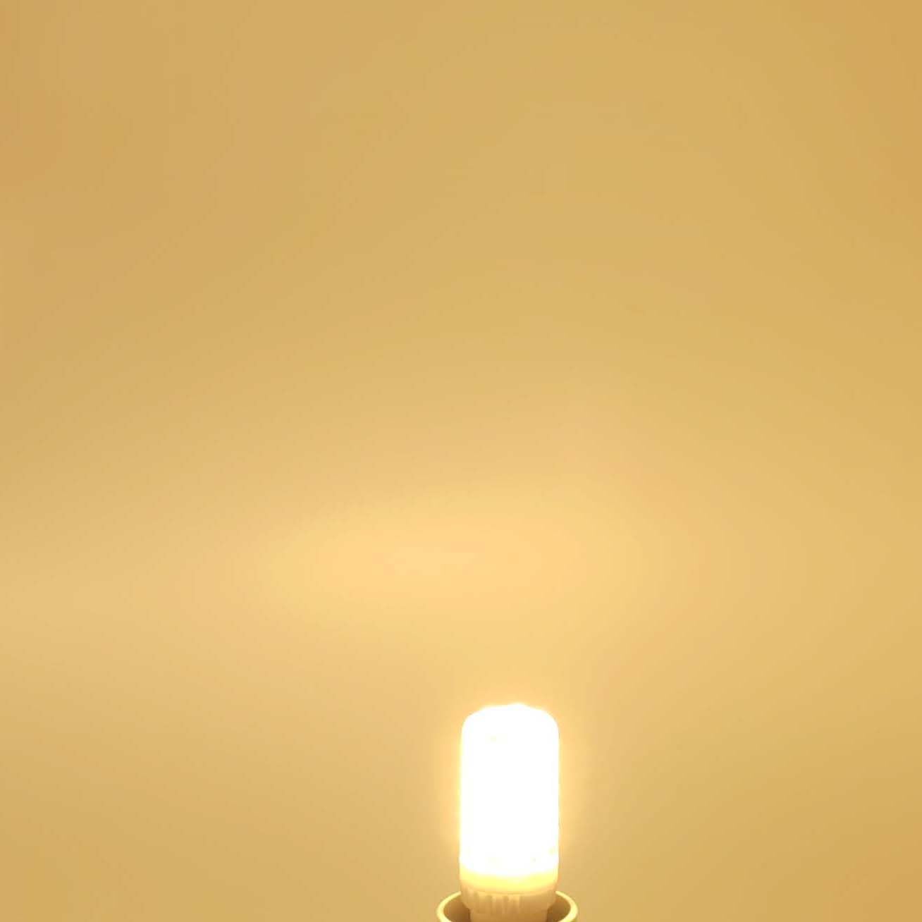 WELESHEI E17 Led Bulb Microwave Oven Light Equivalent 60w Incandescent Warm White Appliance Light for 40w - 60w Type B Candelabra Bulb Dryer Range