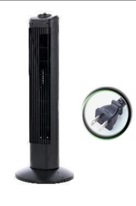 ATE Power -All Travel Energies 28 Inch Tower Fan Black.