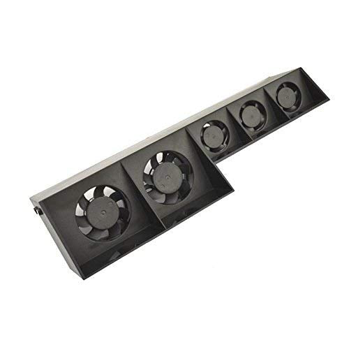 OSTENT USB Cooling Fan Cooler 4-Fan Temperature Adjustable for Sony PS4 Console