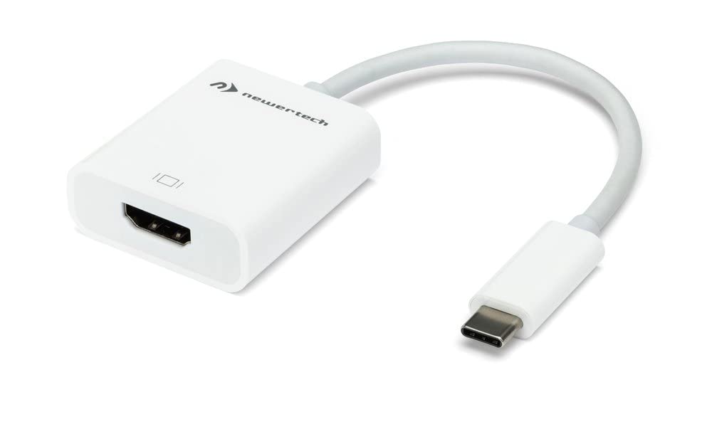 NewerTech USB-C to HDMI 4K Adapter 60Hz HDR HDCP 2.2 Plug Play