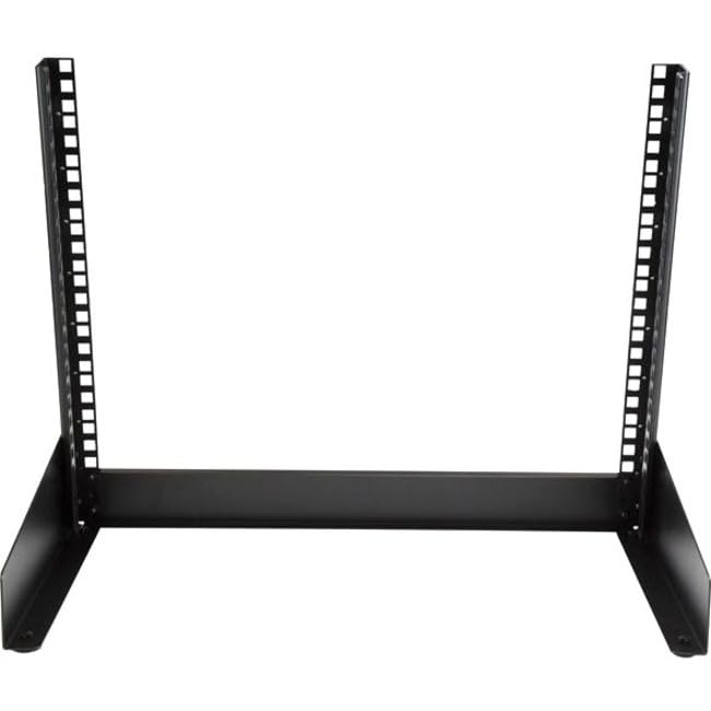 StarTech 8U 2-Post Desktop Open-Frame Server Rack, 19in, 110lb (RK8OD)