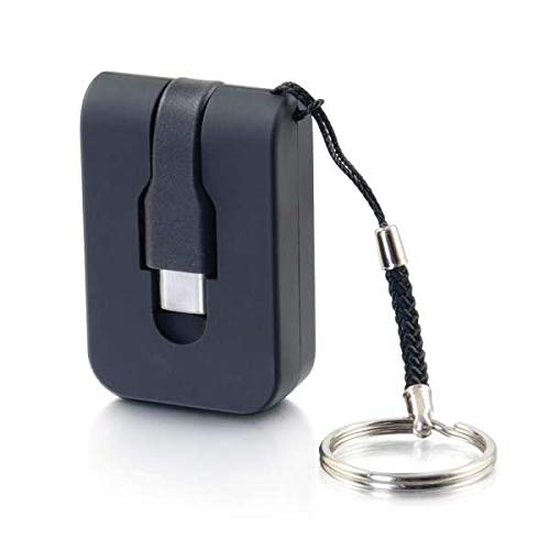 C2G USB Adapter, HDMI Adapter, USB C to HDMI, Travel Adapter, Black, Cables to Go 26872