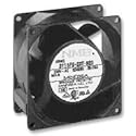 NMB TECHNOLOGIES 3115FS-12W-B30-A00 AXIAL Fan, 80MM x 38MM, 115VAC, 32CFM, 44dBA